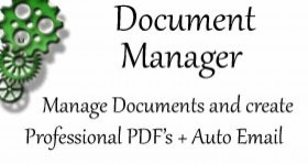 Document Manager. Click for more information...